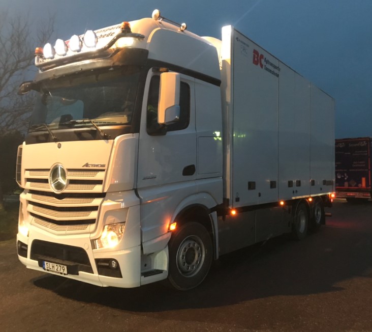 Tempererade transporter